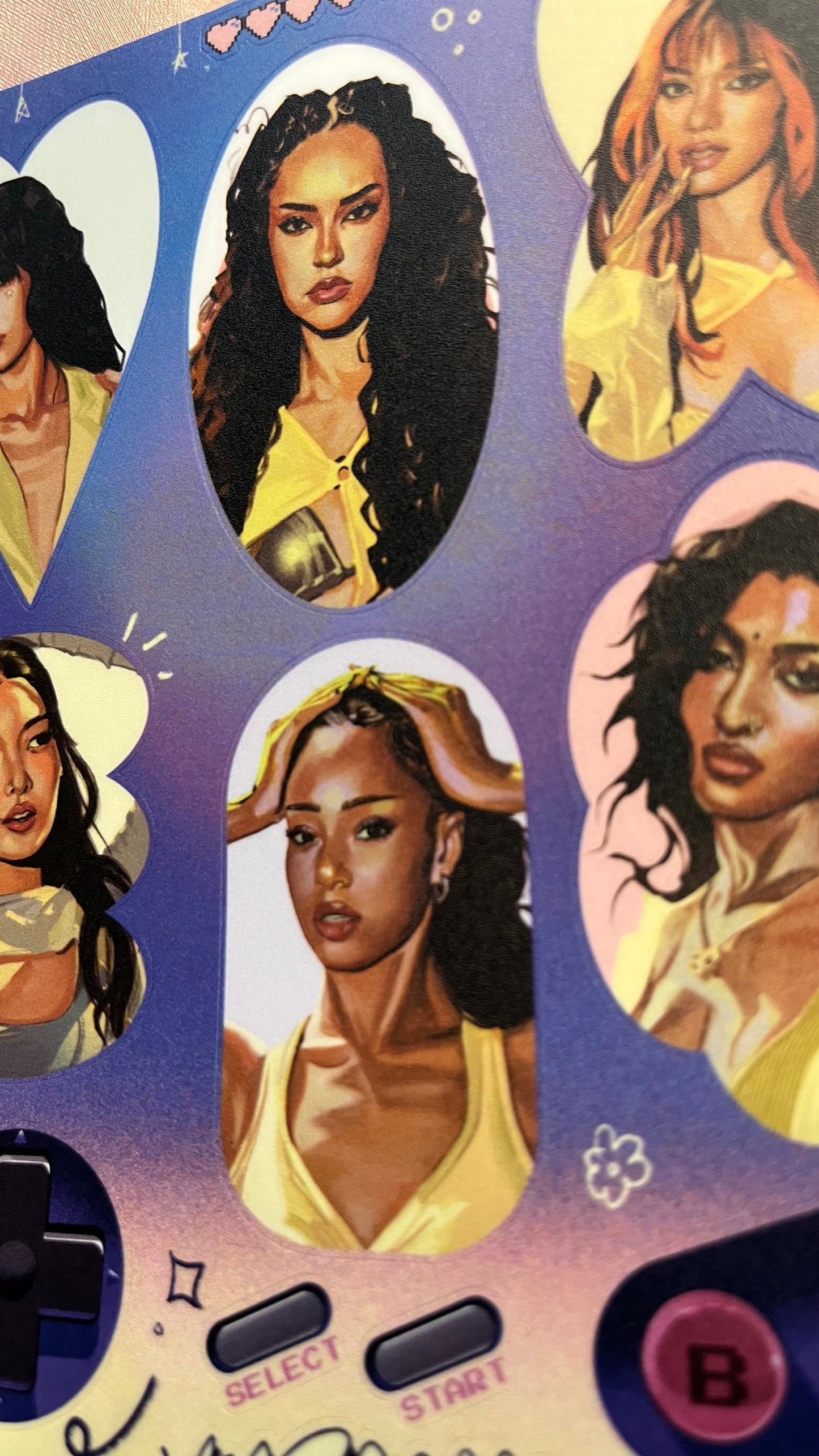 KATSEYE-inspired Sticker Sheet (Pop Star Summer Mini-Collection)